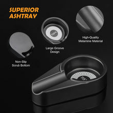 Load image into Gallery viewer, Cigar Ashtray Lightweight and Portable Indoor Outdoor Cigarette Ash Tray
