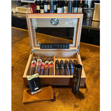 Load image into Gallery viewer, XIFEI Cigar Lighter, Cigar Puncher, Cigar Draw Enhancer, Cigar Stand, All-in-one Lighter
